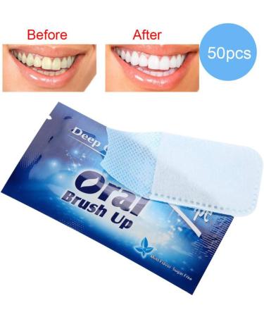Suszian 50pcs Disposable Oral Brush Wipes for Deep Cleaning - Dental Care & Hygiene Solutions - Buy Online on GoSupps.com