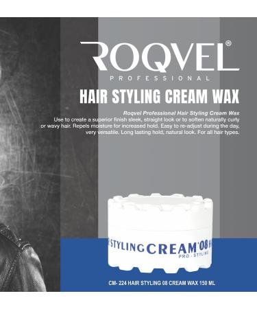 Aqua Hair Styling Wax 08 Cream 150ml - Flexible Hold & Shine for All Hair Types | International Shipping Available - Buy Online on GoSupps.com
