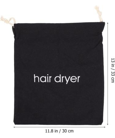 Healeved 16 Pcs Hair Dryer Storage Bag Hairdryer Storage Organizer Hair Bag Drawstring Travel Fabric Bracket - Buy Online on GoSupps.com