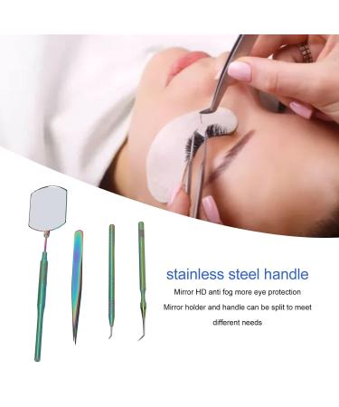 Natudeco Eyelash Extension Tweezers Set | Professional Eyelash Extension Kit & Hair Removal Tweezers | Essential Eyelash Accessories for Perfect Application - Buy Online on GoSupps.com