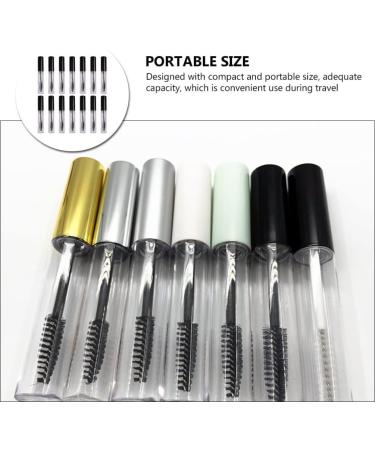 FOMIYES 1 Set Mascara Bottle Clear Mascara for Eyelashes Volume Empty Mascara Tube with Eyelash Wand Travel Black - Buy Online on GoSupps.com