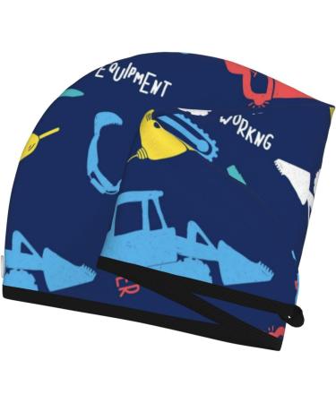Colorful Excavator Microfiber Hair Towel | Super Absorbent Quick Dry Hair Wrap for Women - Perfect for Long Curly & Thick Hair - Buy Online on GoSupps.com