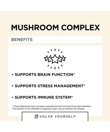 Mushroom Complex - 60 Veggie Capsules - Buy Online on GoSupps.com