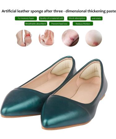 Heel Grips Liner Cushions Inserts - Prevent Heel Slipping and Blisters - 4 Pairs - Buy Online on GoSupps.com