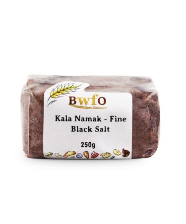Kala Namak - Fine Black Salt 250g (BWFO) - Buy Online on GoSupps.com