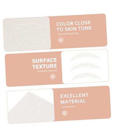 FOMIYES 32 Pcs Lace Double Eyelid Sticker Women Beauty Eyelid Sticker One Fold Eye Makeup Tool Mesh Post Net 2.8x0.4x0.1cmx2pcs Light Yellowx2pcs - Buy Online on GoSupps.com