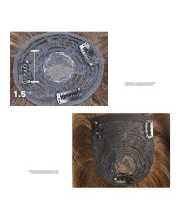 Human Hair Clip-in Hairpiece with Bangs - 16 Black | Perfect for Thinning Hair - International Shipping - Buy Online on GoSupps.com