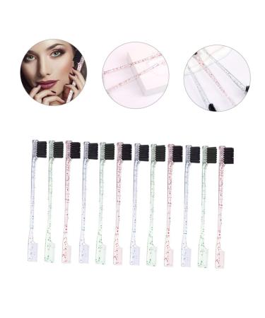 Shop Beaupretty 48 pcs Double Ended Eyebrow Brush Set - Dual Tip Eyebrow Comb & Eyelash Brush for Women | Perfect for Precise Brow Styling - Buy Online on GoSupps.com