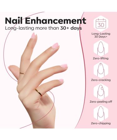 Modelones 15ml Glitter Pink Assembly Gel | UV/LED Nail Polish & Builder Gel for Nail Extensions & Art - Buy Online on GoSupps.com