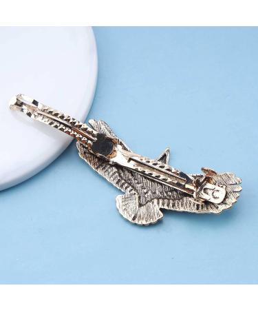 YHEAKNE BOHO Adler Stern Haircap - Goth Punk Wings Haircase & Vintage Metal Hair Clips for Women & Girls - Gold & Silver Decorative Hairdressing Accessories - Buy Online on GoSupps.com