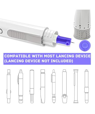 Lancets for Blood Test 30 Gauge Blood Sugar Lancets 100 Count Disposable Twist Top Lancets Sterile Diabetic Lancets for Glucose - Buy Online on GoSupps.com