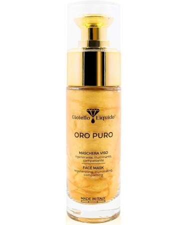 Box Sguardo Radioso 1 Face Mask with Colloidal Gold and Hyaluronic Acid 30 ml + 1 Roll-on Eye Contour with Cafferine Colloidal Gold 15 ml Free Samples Set Gioiello Liquido - Buy Online on GoSupps.com