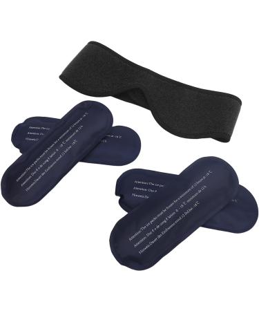 Versatile Ice Bags for Face - Hot & Cold Compress for Muscle Relief Dentistry & Facial Wrap (Black) - Buy Online on GoSupps.com