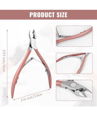 Kecung Nail Tweezer Cutter Nipper Clipper Remover Manicure Art Grooming Tool Beauty Nail Pliers Pink - Buy Online on GoSupps.com