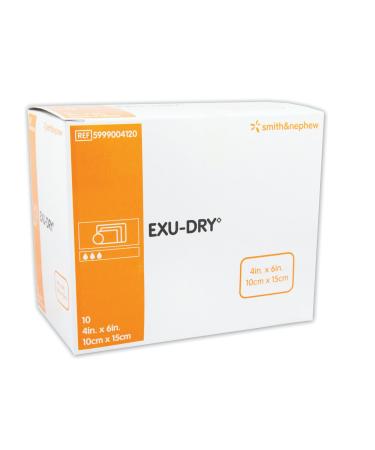 Exu-Dry Wound Dressing 4"X6" Full Absorbency - Model 5999004120