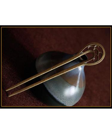 Bleiou 6 Pcs U Shape Hair Fork Alloy Hair Stick Metal Hair Pins - Stylish Hair Accessory Set - Buy Online on GoSupps.com