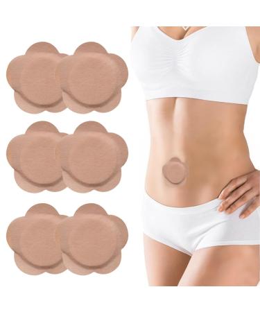 YE2504W1duqi05 50 pieces navel patch breathable and comfortable stay slim especially suitable for sensitive skin colour