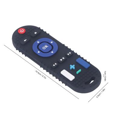 TV Remote Control Teething Toy - High Simulation Baby Teether for Sensory Development (Black) - Buy Online on GoSupps.com