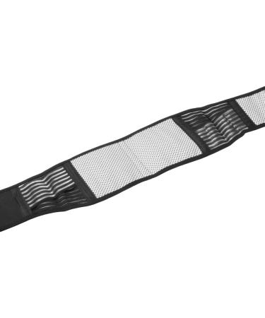 Healifty Magnetic Self-Heating Lumbar Support Belt - Adjustable Pain Relief & Massager for Lower Back - Size M (Black) - International Shipping - Buy Online on GoSupps.com