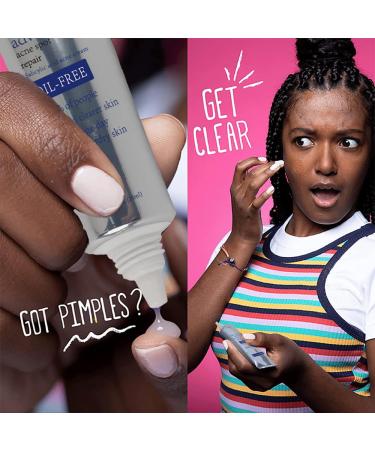 Acne Spot Repair Cream | Salicylic Acid & Aloe Vera Gel | Oil-Free Acne Care Moisturizer | Fast Absorption | 0.7 Floz - Buy Online on GoSupps.com