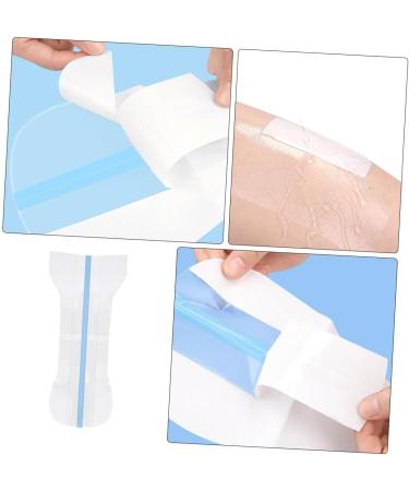 Outanaya 4pcs Swimming Stickers Water Proof Stickers Women Private Stickers Hot Bath Patches White Pu - Buy Online on GoSupps.com