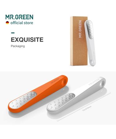 MR.GREEN Double Sided Foot Rasps Professional Stainless Steel Pedicure Tool for Hard Skin and Calluses Foot File Pedicure Foot Care Tool(Orange) - Buy Online on GoSupps.com