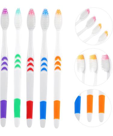 Gleavi 60pc Travel Toothbrushes - Disposable Soft Bristles Individually Packaged Charcoal Toothbrushes in Assorted Colors | Perfect for Travel & Hygiene - Buy Online on GoSupps.com