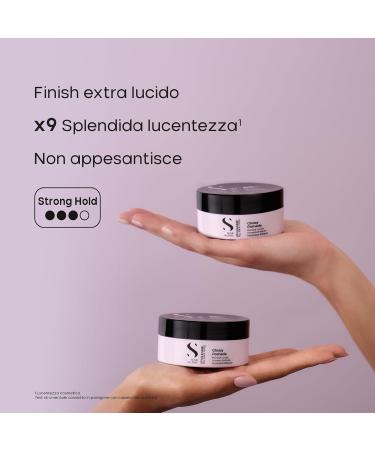 Alfaparf Milano Semi Di Lino Style&Care Glossy Pomade 90ml - strong hold wax - Buy Online on GoSupps.com
