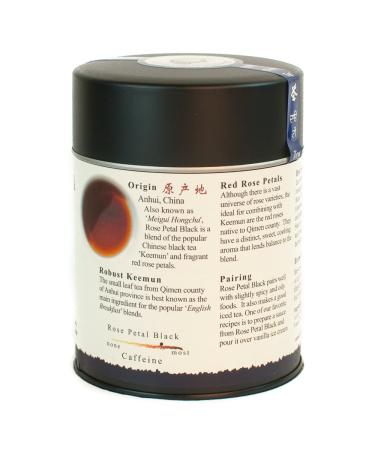 Tao of Tea Rose Petal Black Tea - Sweet & Floral Blend | 4 oz (115 g) - Buy Online on GoSupps.com