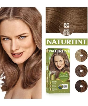 Naturtint 6G Dark Golden Blonde Permanent Hair Colour - Natural & Vibrant Results - Buy Online on GoSupps.com