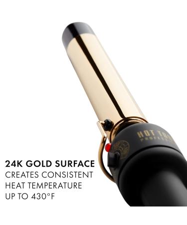 Hot Tools Pro Artist 24K Gold Curling Wand Iron - 1 in | Long Lasting Defined Curls | 2 Piece Set - International Shipping - Buy Online on GoSupps.com