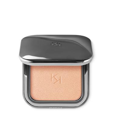 KIKO Milano Glow Fusion Powder Highlighter - 02 | Buildable effect powder highlighter 02 Heavenly Gold - Buy Online on GoSupps.com