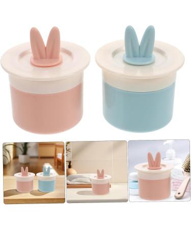  OFFIGAM 2 Pieces Facial Cleanser for Rabbit Ears Foam Shampoo Gasket Shock Absorber Cup Decoration Decoration Cartoon Cat Decoration Shark Gill Decoration Cup Cup Plastic - Buy Online on GoSupps.com