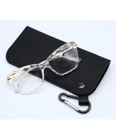 Women's Cat Eye Blue Light Blocking Computer Reading Glasses | Anti Glare Lens | 1.25x Magnification - Buy Online on GoSupps.com
