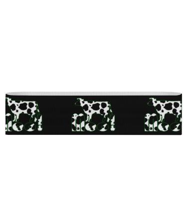 Cow Moo Yoga Workout Bands Comfort Legs Booty Resistance Straps Physical Therapy Aids