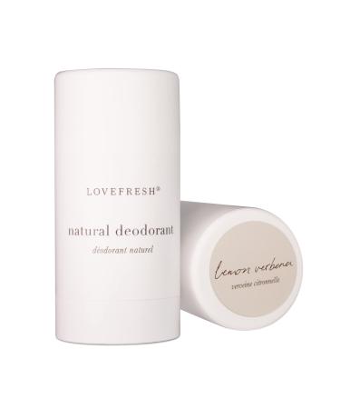 Lovefresh - Natural Deodorant | Aluminum Free (Lemon Verbena) (3.7 oz) 3.7 Ounce