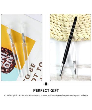 Silicone Lip Brush Set - 4 Portable Lipstick Applicator Wands for Flawless Makeup | Highlighter & Lip Makeup Tool - Buy Online on GoSupps.com