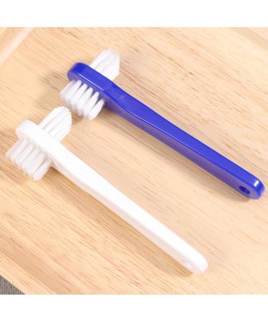 JECOMPRIS Dual-Head Prosthesis Toothbrush Set - 8 Pieces for Effective Cleaning of Artificial Teeth - Buy Online on GoSupps.com
