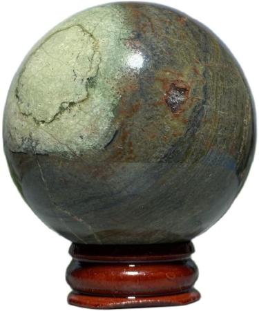 Natural Sphere Natural Crystal Rainbow Moss Agate Ball Gem Minerals Stone Hand-Polished Home Decoration 1pc (Color : 370-380g) - Buy Online on GoSupps.com