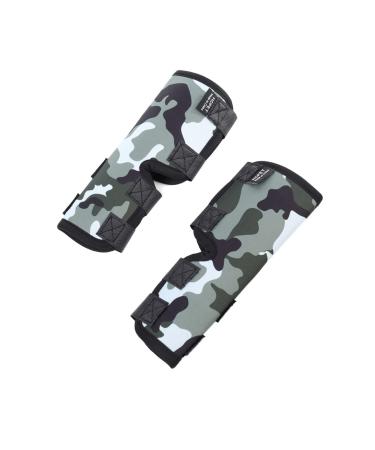 2pcs Dog Elbow Protector Pads Knee Brace for Dogs Adjustable Pet Knee Pads Strong Stability Dog Legs Protector for Recovering Injured(XL) X-Large