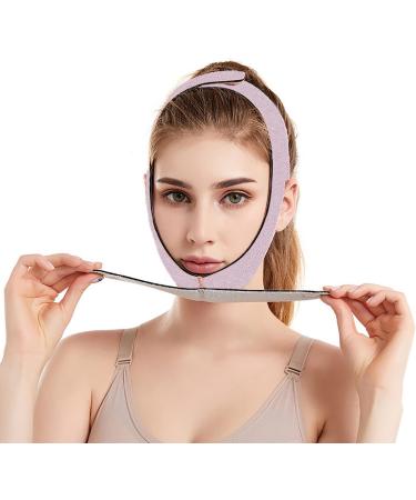 Adjustable Anti-Snoring Chin Strap - Comfortable Breathable Solution for CPAP Users - Pink - Buy Online on GoSupps.com