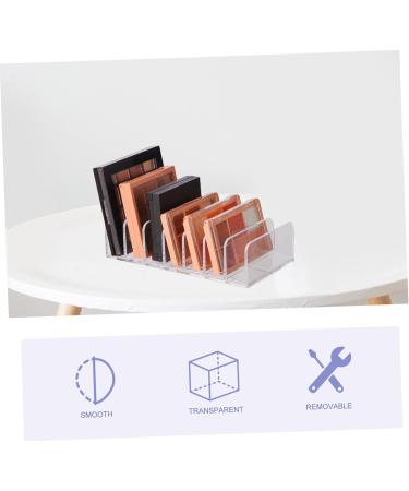 Mikinona Storage Rack Acrylic Drawer Organizer Clear Eye Shadow Holder Pressed Powder Organizer Grid Desk - Buy Online on GoSupps.com