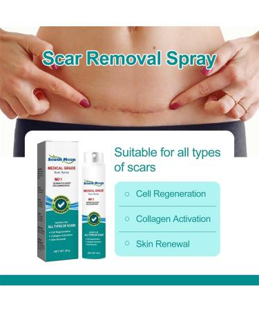 VOIV Scar Remover Spray 20g 5pcs - Relieves Itching, Removes Dark Acne - Dermatologist Recommended for All Types of Scars - Buy Online on GoSupps.com