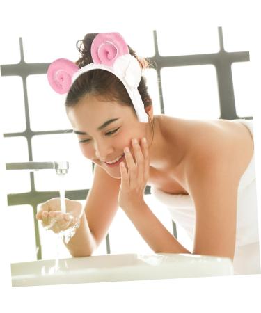 MUSISALY Headdress Head Bands Headbands Dress for Zoo Animal Headband Sheep Hair Band Christmas Head Bopper Hair Accessories for Spa Headband Wool Hat Man Fluffy 25.00X20.00X2.00CM Pink - Buy Online on GoSupps.com