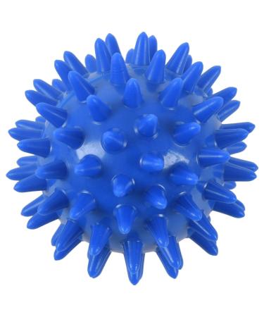 1 x massage ball for palms feet arm neck back blue 5.5 cm