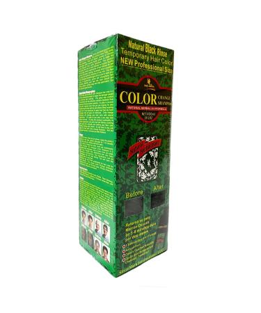 Deity Herbal Black Shampoo Color Change Kit | Professional 14.1oz - Shop Internationally - Buy Online on GoSupps.com