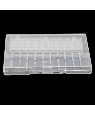 Nail Drill Bit Set Silicon Carbide Diamond Cuticle Electric Nail File and Ceramic Acrylic Gel Nail Bit Kit Acrylic Nail Art Tools - Buy Online on GoSupps.com