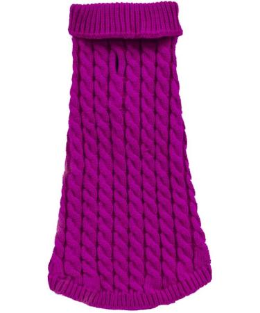 NTS Pets Small Dog Jumper | Cosy Turtleneck Puppy Jumper for Small Dogs | Purple Medium | 5 Colours, 3 Sizes - Buy Online on GoSupps.com