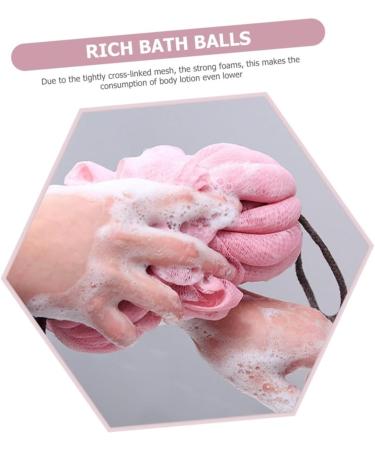 Buy Healeved 3pcs Bath Ball Sitting Pillow - Soft Cushion Shower Loofah & Body Scrub Sponge | International Shipping Available - Buy Online on GoSupps.com