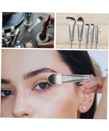 Beavorty Foundation Brush 2 Sets Metal Handle Makeup Brush Eye Shadow Eyeshadow Eyebrow Brush Eye Makeup Brush Concealer Brush Blush Brush Loose Powder Brush Beaded Paint Stainless Steel - Buy Online on GoSupps.com